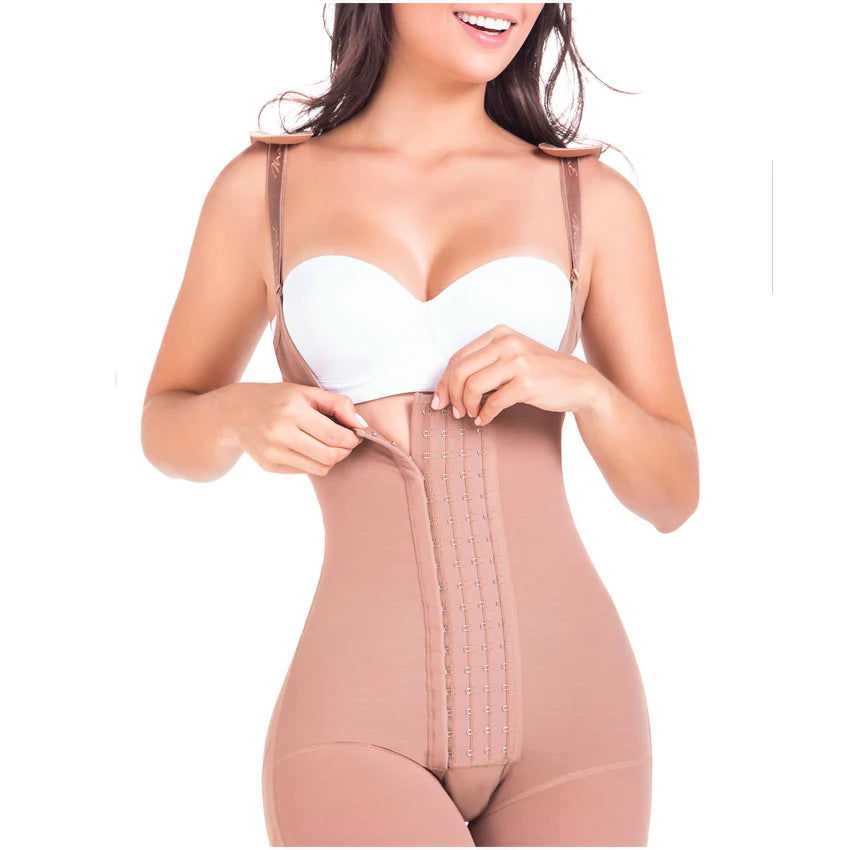 Fajas Colombianas Open Bust Slimming Bodysuit for Daily Use MariaE