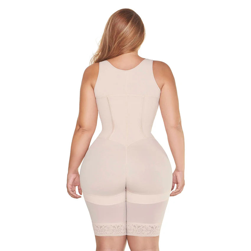 Fajas Colombianas Knee Length Tummy Control Open Bust Bodysuit MariaE –  Cintura360